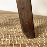 Vintage wooden screw stool