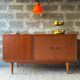 Scandinavian teak sideboard, 1960s/70s.