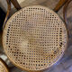 Chaises bistrot cannage