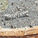 Mid-century modern Danish studio pottery bowl by Tue Poulsen for Tue Keramik, 1960s.