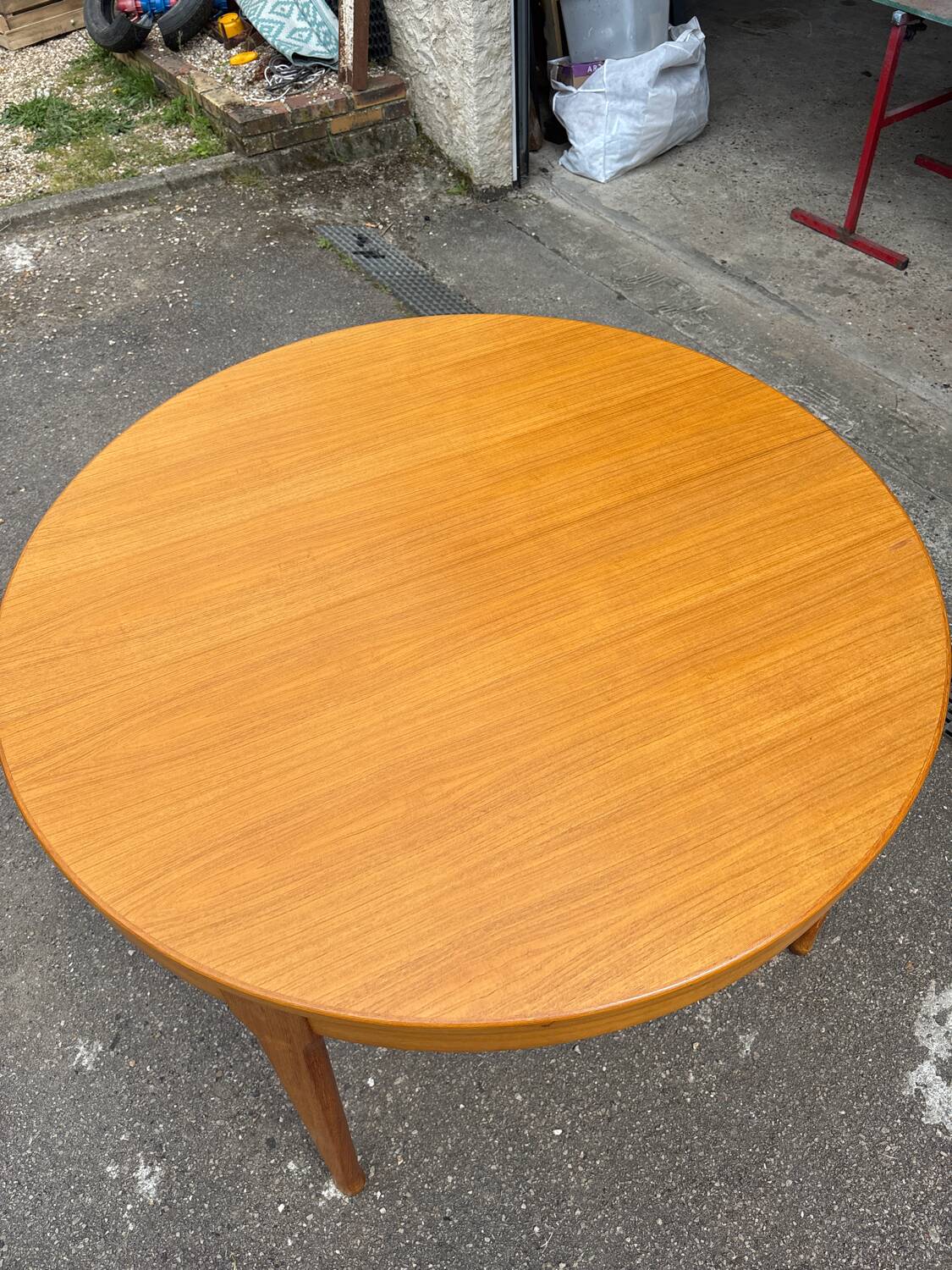 Scandinavian elm table