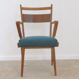Paire de chaises tchécoslovaques vintage en bois courbé par Jitona, années 1970