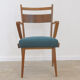 Pair of vintage Czechoslovak chairs in bent wood by Jitona, 1970s.