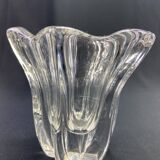 Crystal vase signed DAUM