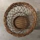 60s rattan basket