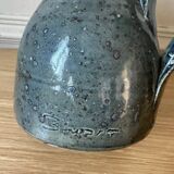 Stoneware pitcher signed Baudat