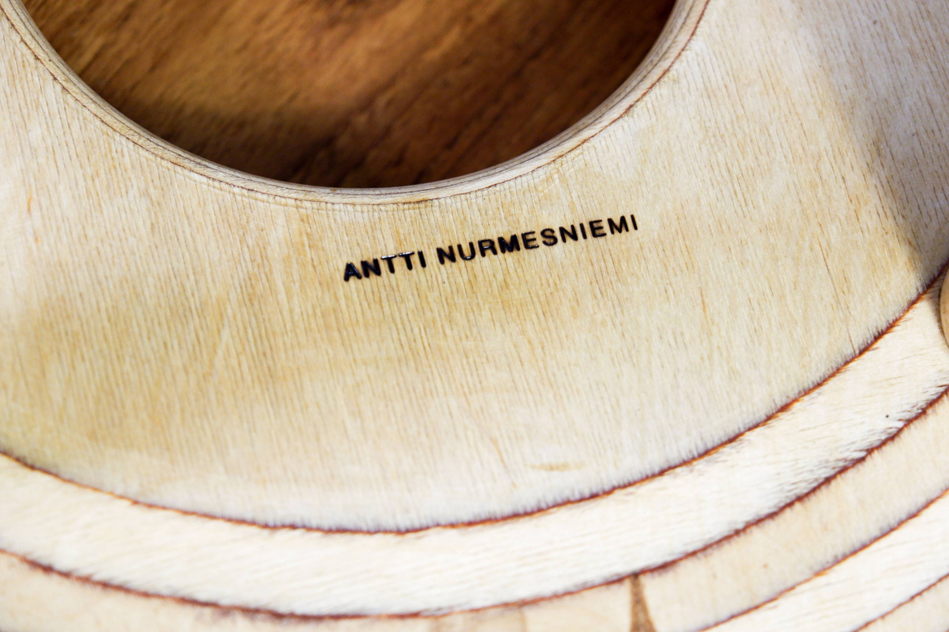 6 tabourets par Antti Nurmesniemi pour le Palace Hotel, 1952