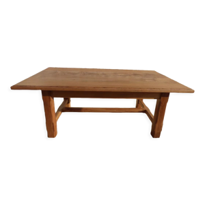 table basse en chêne - une
