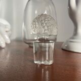 Crystal port decanter by René Lalique around 1925