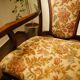 Antique Queen Anne Revival Carver Armchair with Floral Tapestry Upholstery