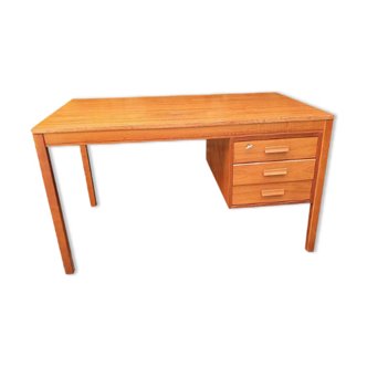 Scandinavian teak desk norway 1960