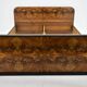Art Deco double bed by Jindřich Halabala for Up Závody, 1945s