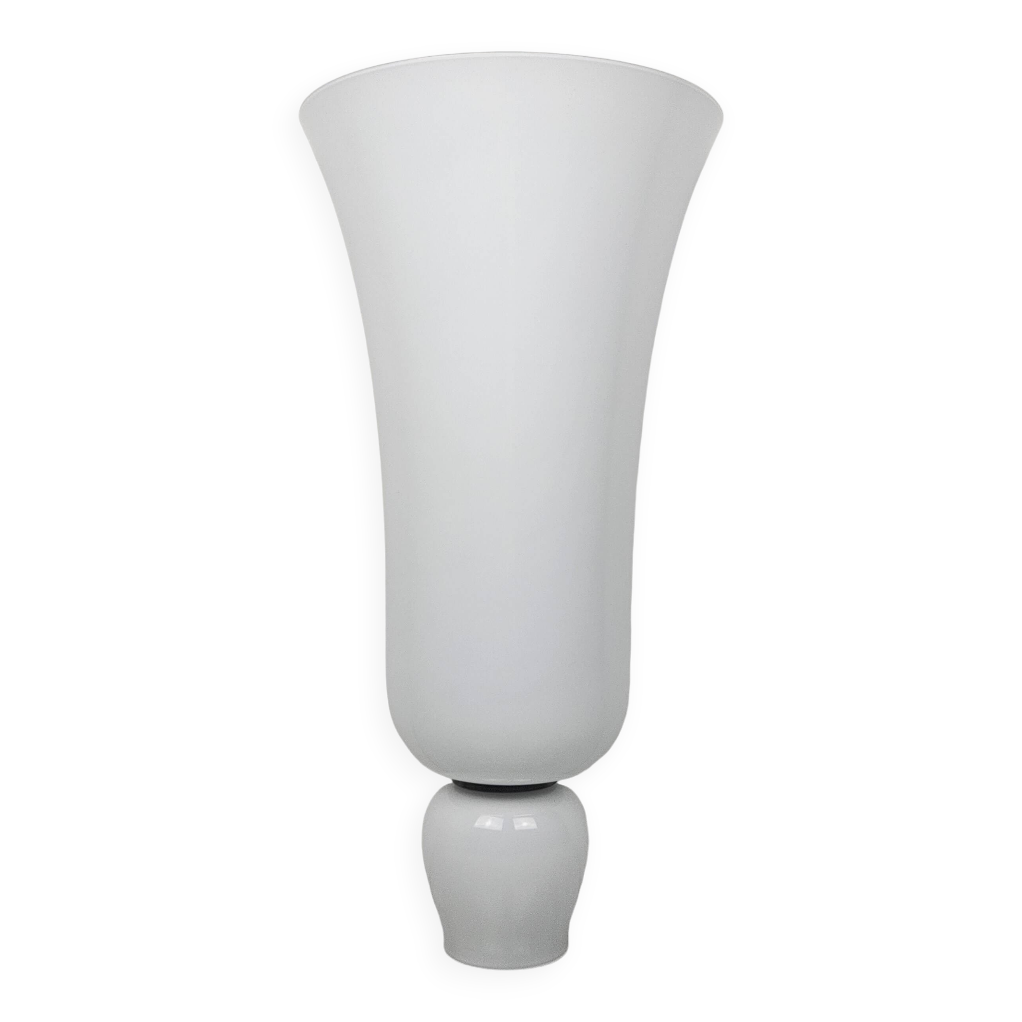 Anni Trenta Luce Large Wall Applique by Venini in Milk White Murano Glass