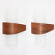 Pair of NX40 design wall lamps by Louis Kalff for Philips - Holland, 1960