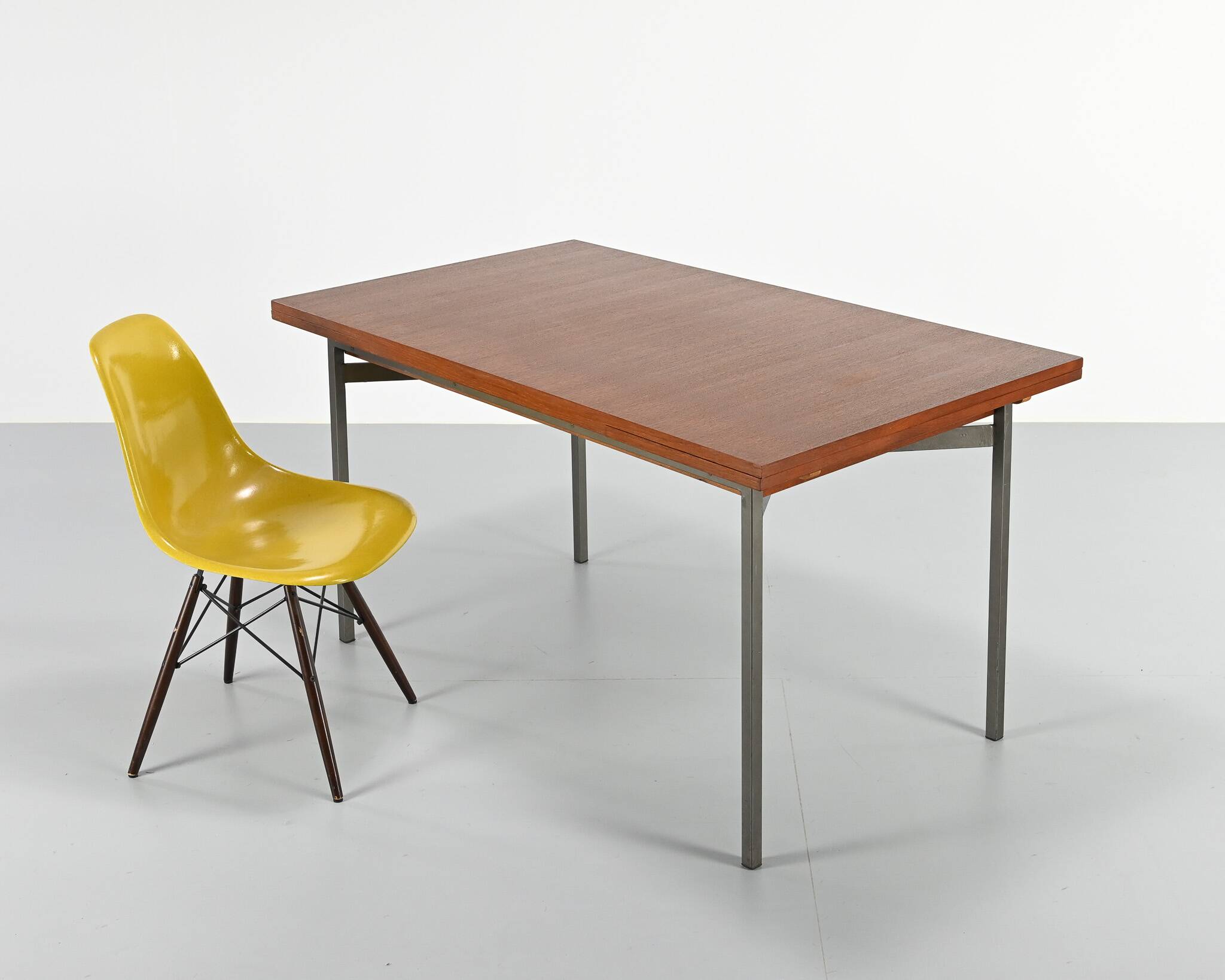 Vintage teak dining table. France, 1960s.