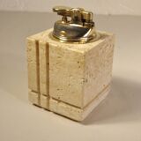 Mannelli travertine smoking set