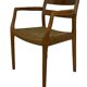 Vintage Niels Otto Moller Armchair Model 67 in Oak Danish Design