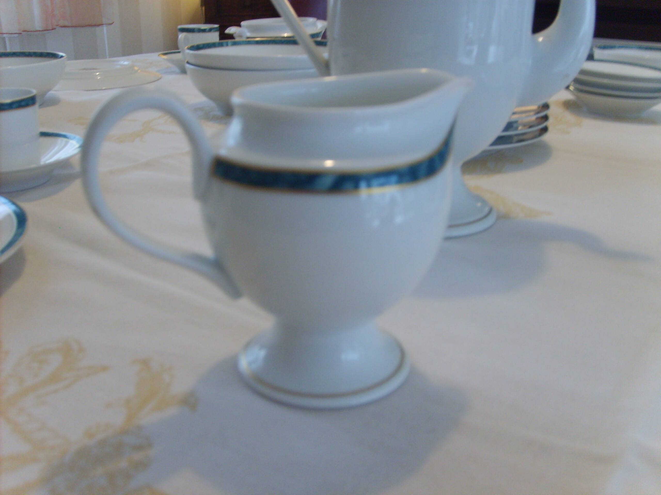 Atlantide café service - Limoges porcelain JL Coquet