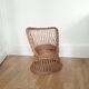 Children's armchair - rattan/wicker - Vintage from the 70s