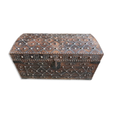 Studded leather chest