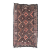 Tapis kilim vintage d Anatolie 170x96 cm laines naturelles