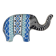 Lucite elephant by Abraham Palatnik, Brazil mid-20th century
