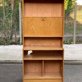 Scandinavian oak shelf 1970