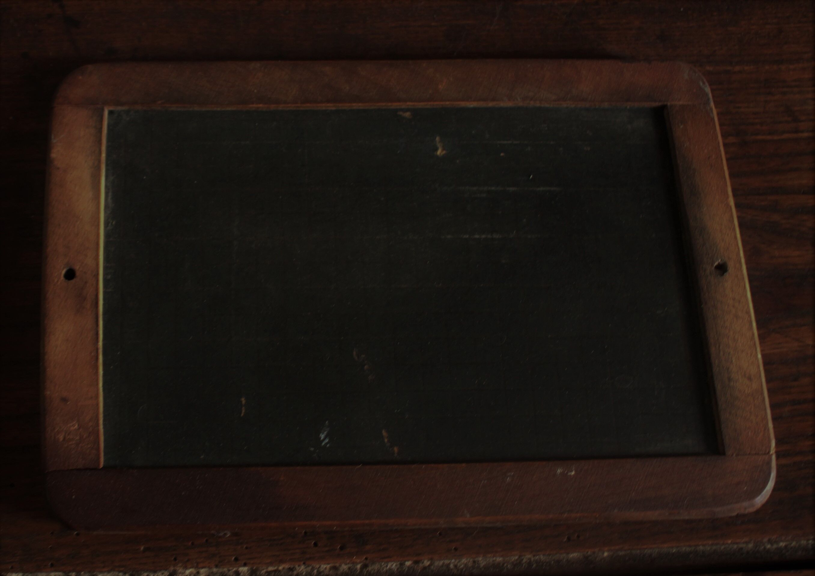 School slate old wood