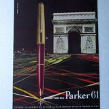 Old PARKER 61 pen advertisement