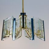Lustre en laiton  France 60