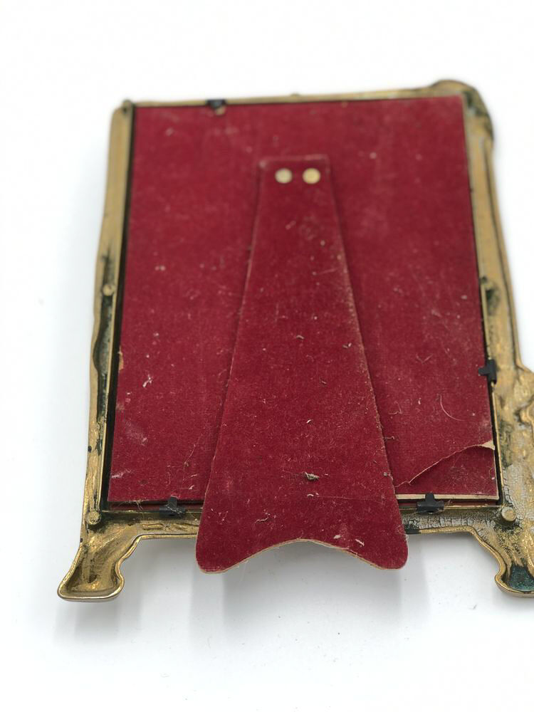 Bronze mirror - 25x18cm