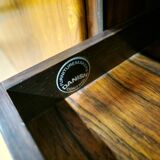 Rosewood display cabinet by Ole Wanscher for Jeppesen Denmark 1950s
