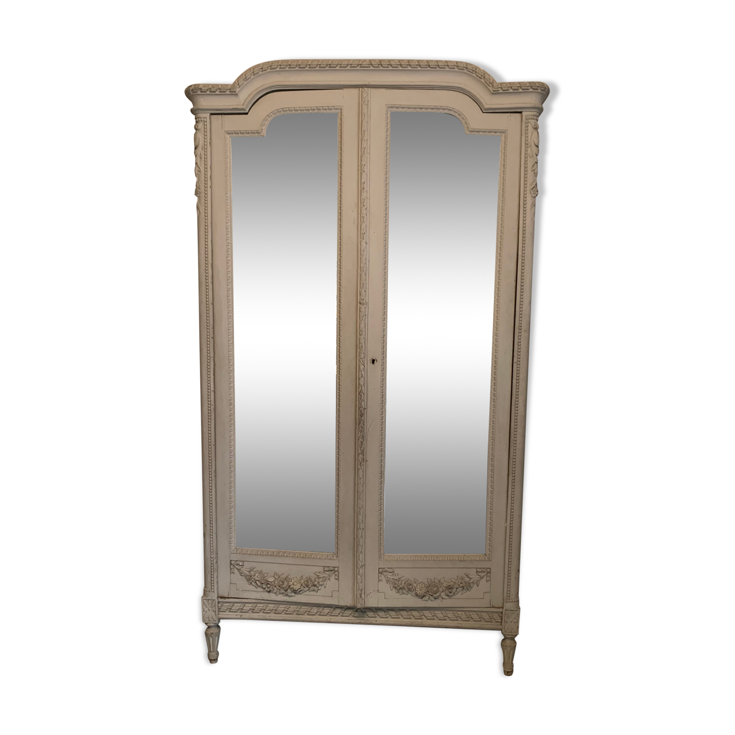 Armoire ancienne Louis VXI  miroirs