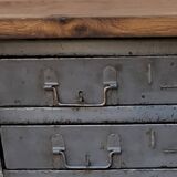 Military metal drawer cabinet