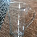 Vannes Le Châtel crystal pitcher
