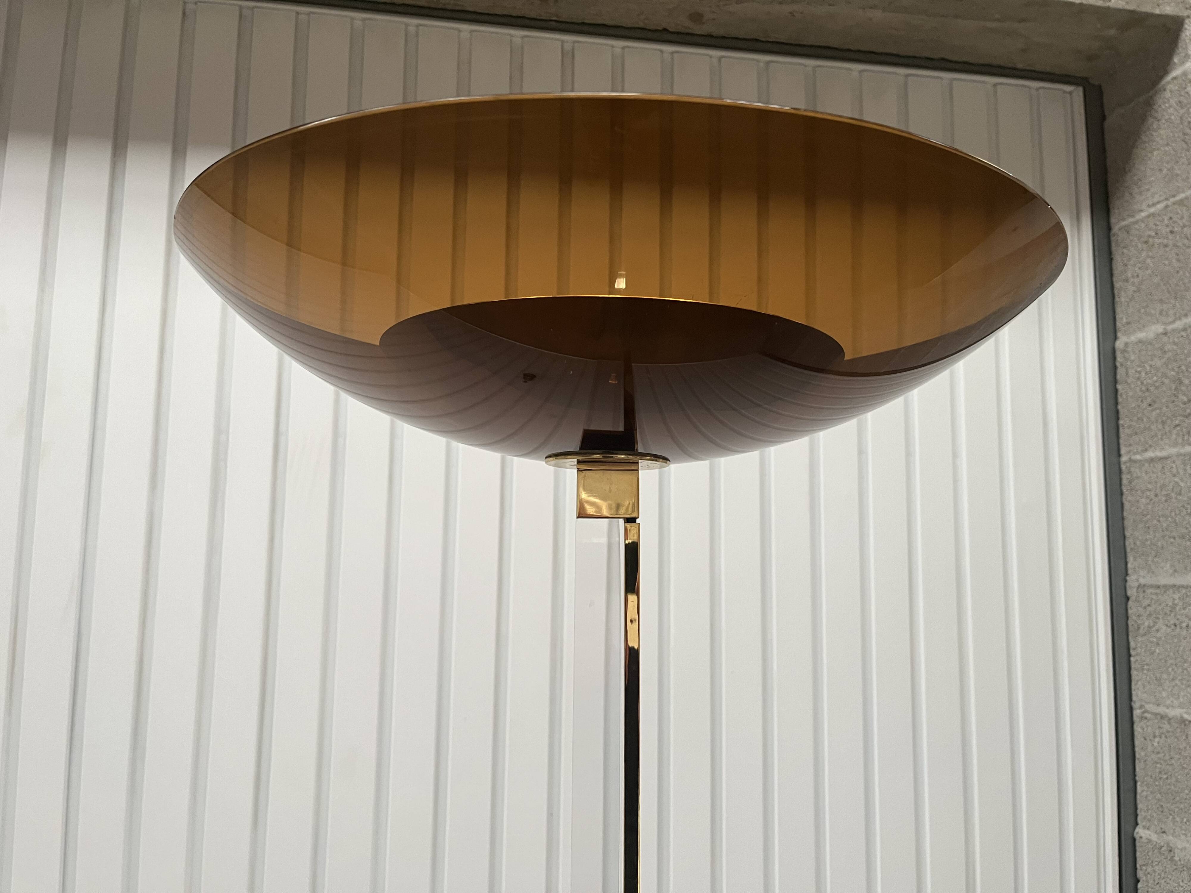 Plexi floor lamp from the 70s