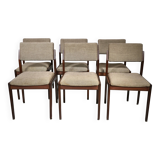 Dining Chairs Model 641P by Rudolf Glatzel for Thonet 1962