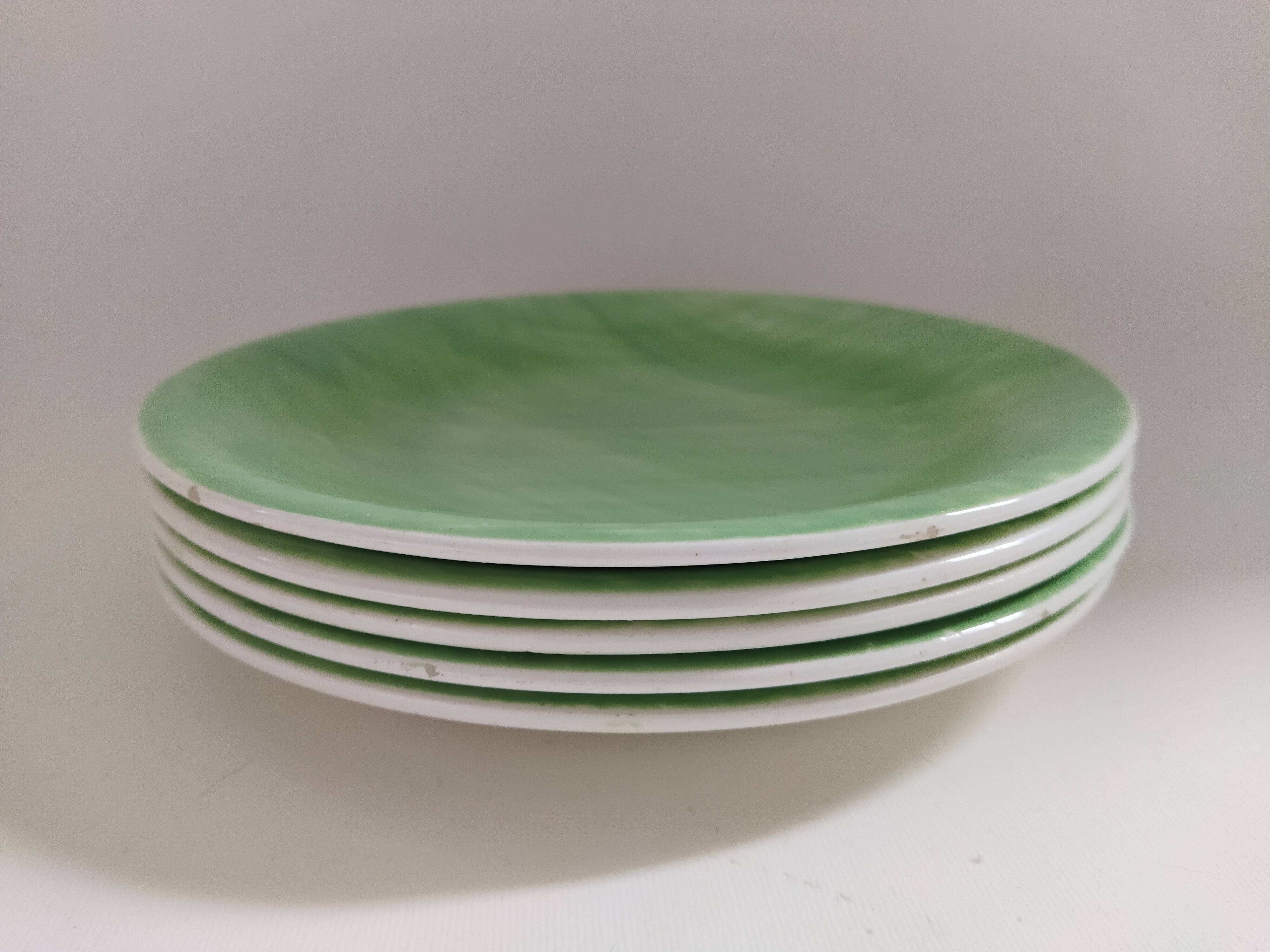 5 dessert plates Salins Mistral
