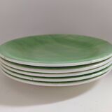 5 dessert plates Salins Mistral