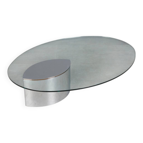Table basse « lunario » cini boeri pour gavina, italie vers 1970