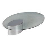 “lunario” coffee table cini boeri for gavina, italy circa 1970