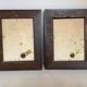 Pair of landscape paintings, oil on cardboard
