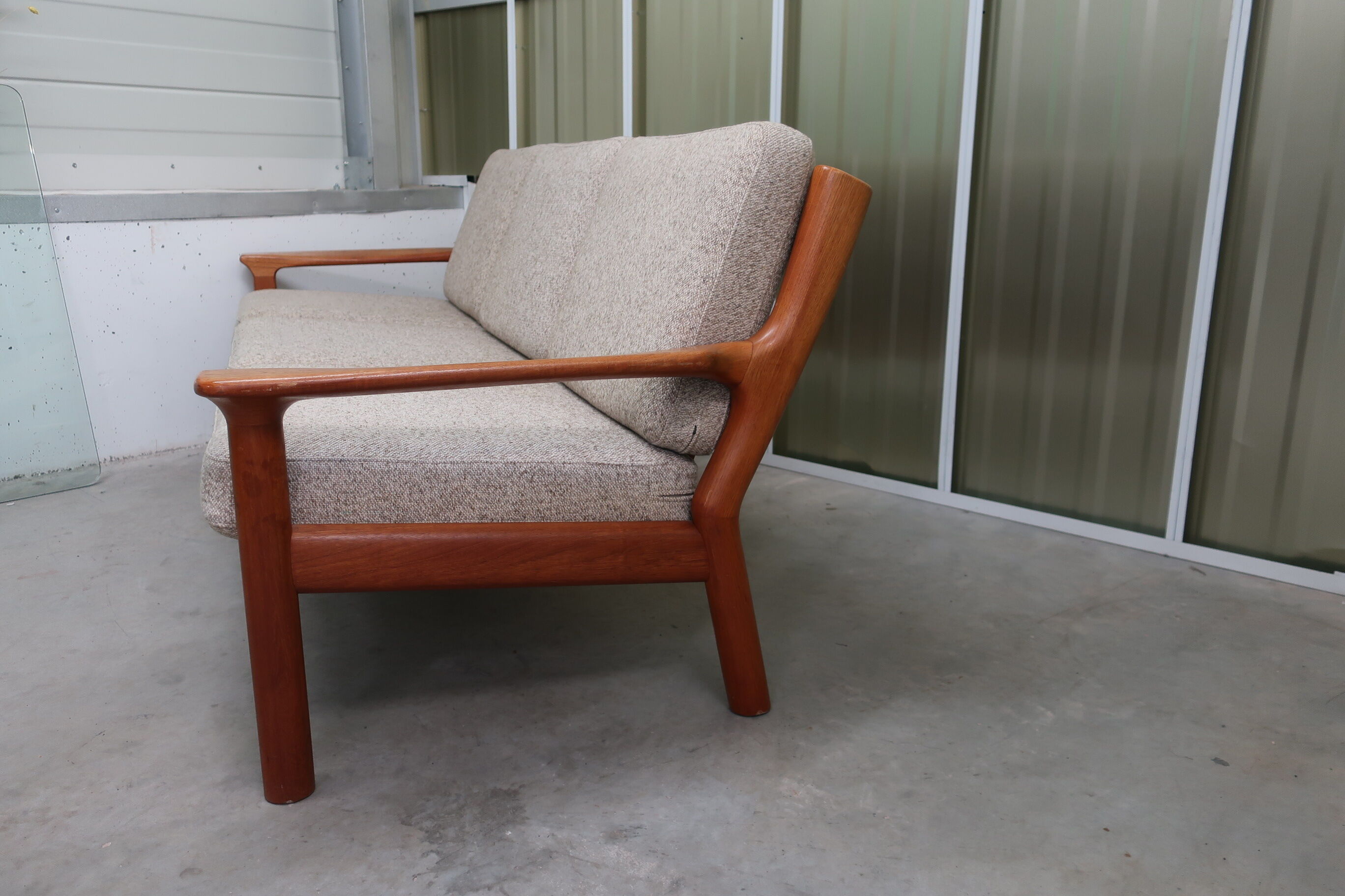 Scandinavian teak sofa from the 60s