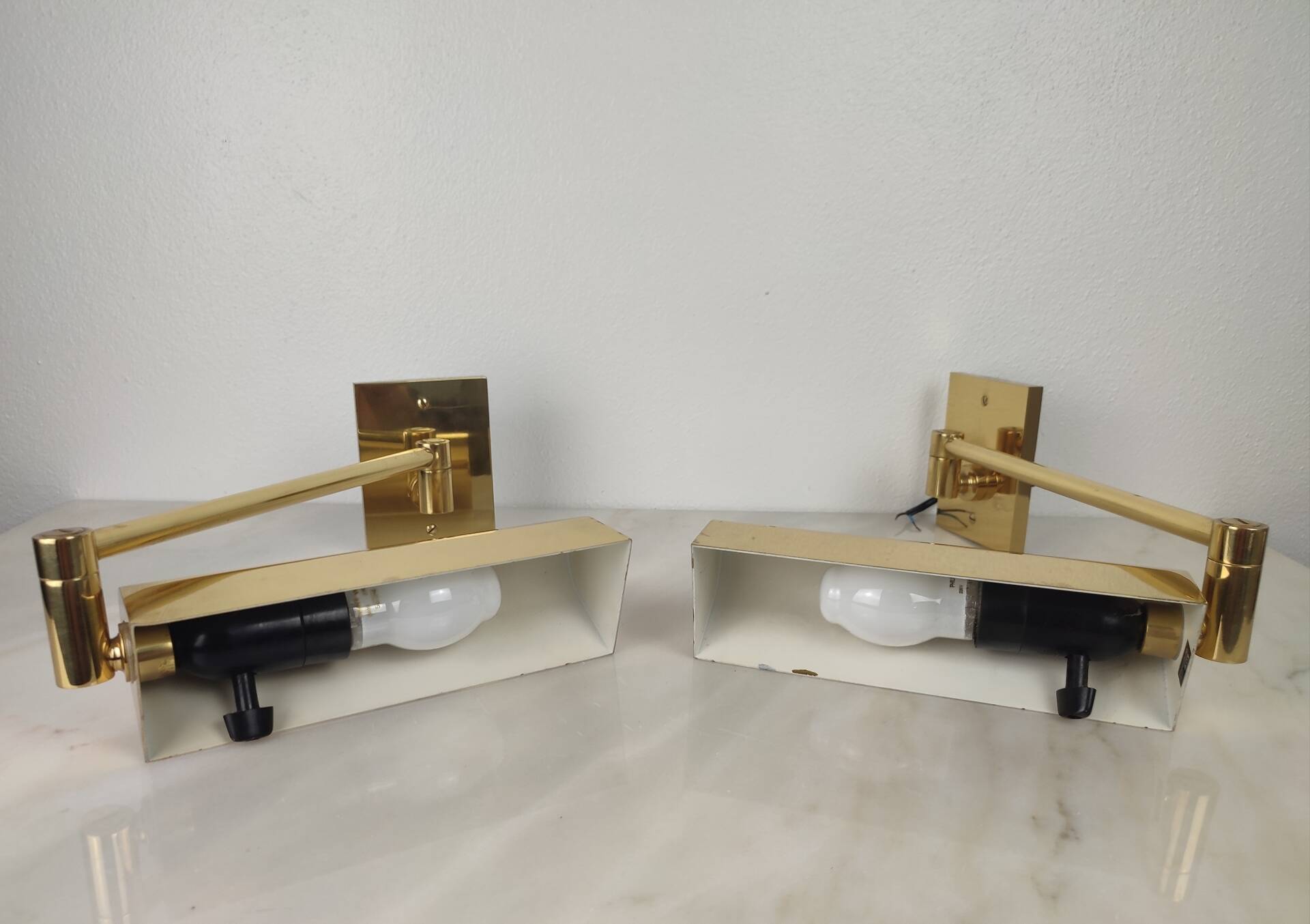 Pair of Hansen retractable scones Metalarte