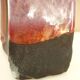 Raku ceramic vase, brutalist, gilded, design by Tony Evans