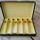 Set of 6 carries knives with fishing lures
