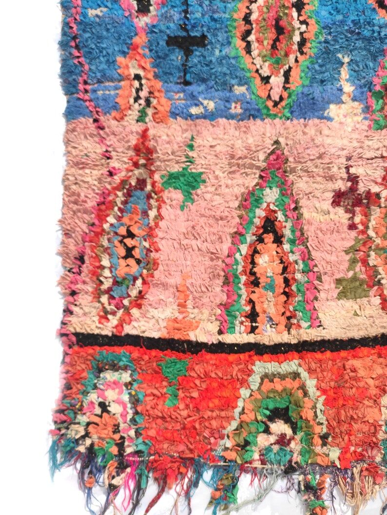 Carpet berbere boucherouite 175x120 cm