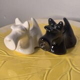 Salt and pepper shakers dog