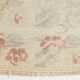 5x10 Floral Pattern Beige & Red Vintage Rug, 153x315Cm