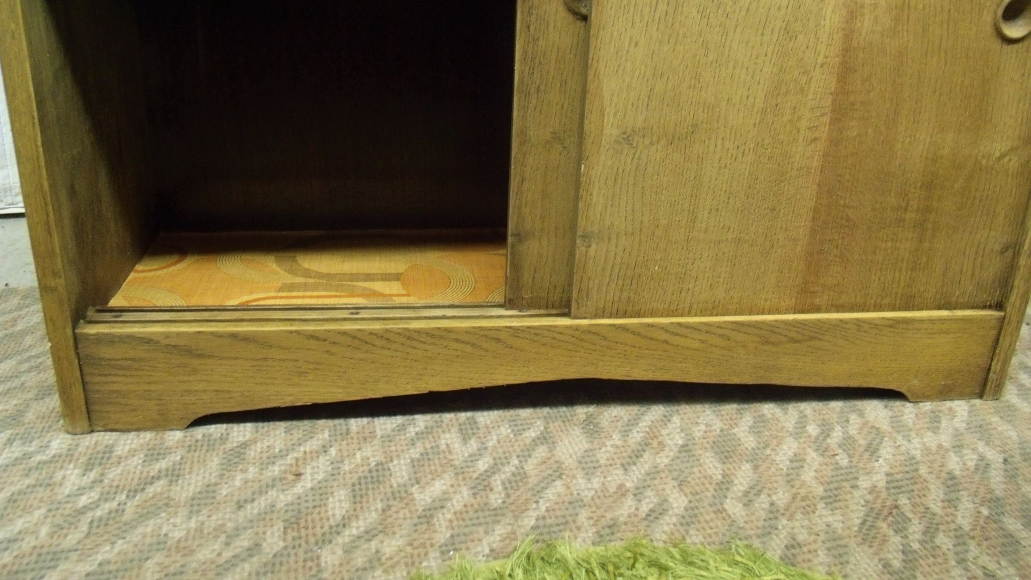 Furniture shelf vintage wooden gross 50s